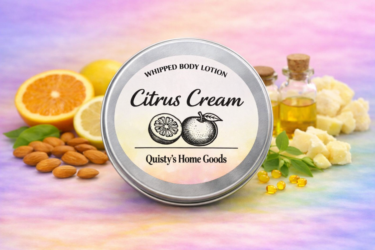 01 - Citrus Cream (Large) - Whipped Body Lotion