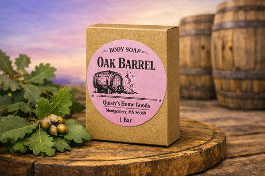 03 - Oak Barrel - Body Soap