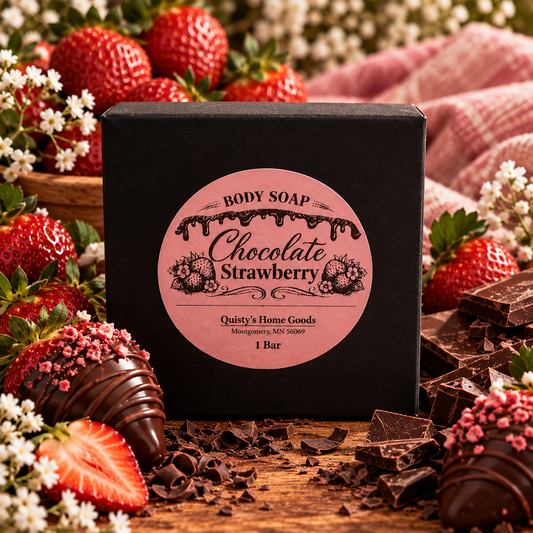 03 - Chocolate Strawberry - Body Soap