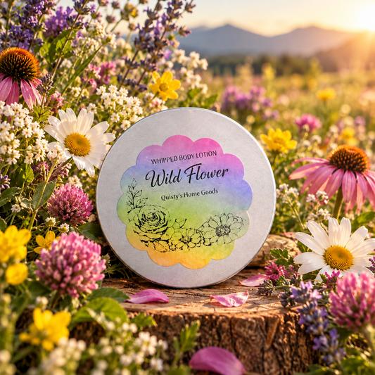 01 - Wild Flowers (2.5 OZ) - Whipped Body Lotion