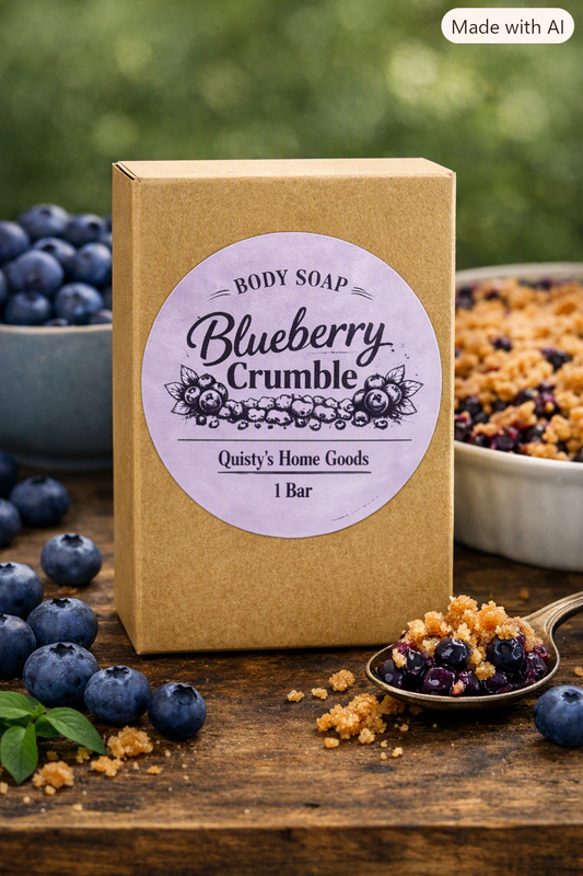 03 - Blueberry Crumble - Body Soap