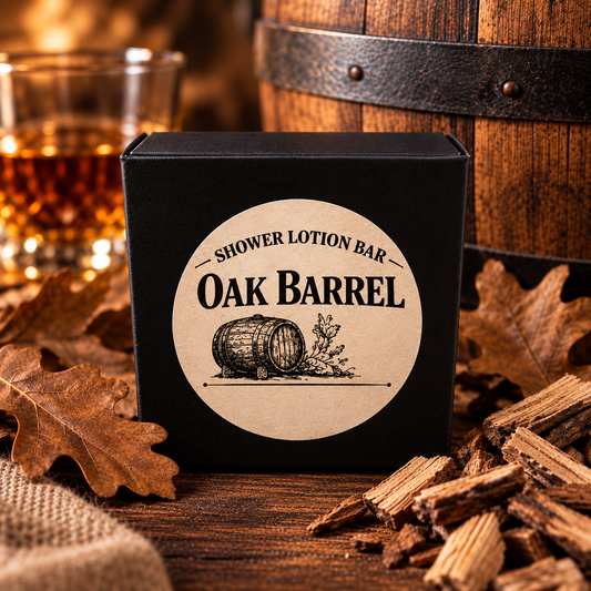 01.1 - Oak Barrel - Lotion Bar